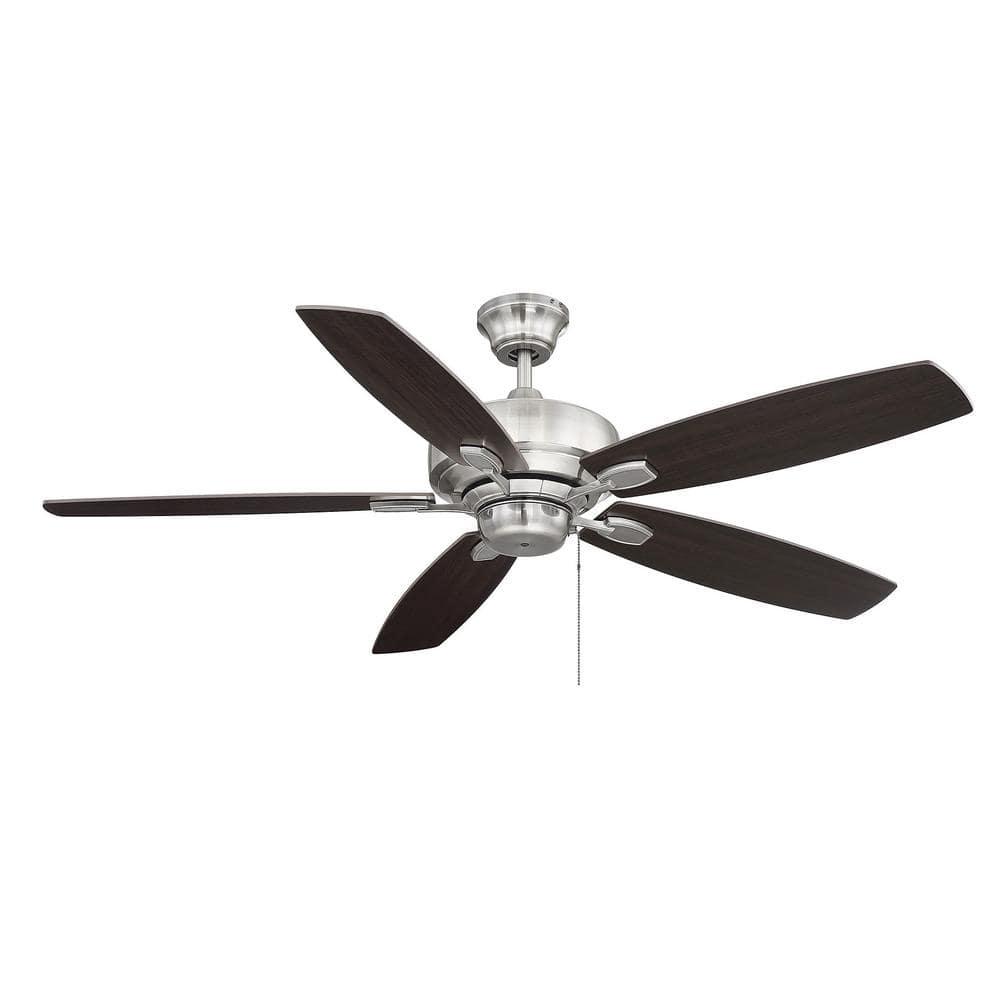 Wind Star 52" Ceiling Fan in Brushed Pewter