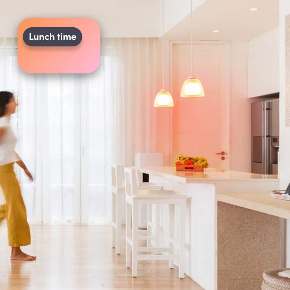 LIFX Color A19 800 lumens, Billions of Colors and Whites, Wi-Fi Smart LED Light Bulb, No Bridge Required, Works with Alexa, Hey Google, HomeKit and Siri (2-Pack)