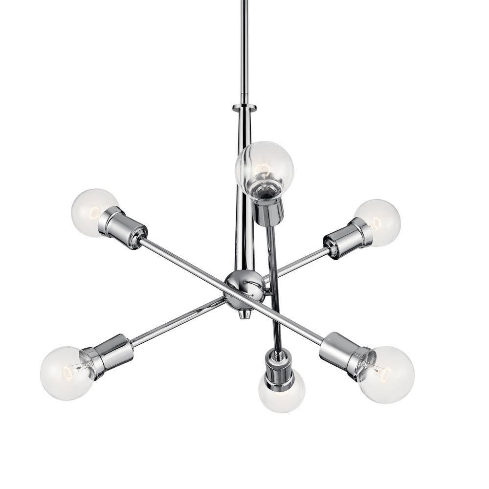 Kichler Lighting Armstrong 6 - Light Chandelier in  Chrome