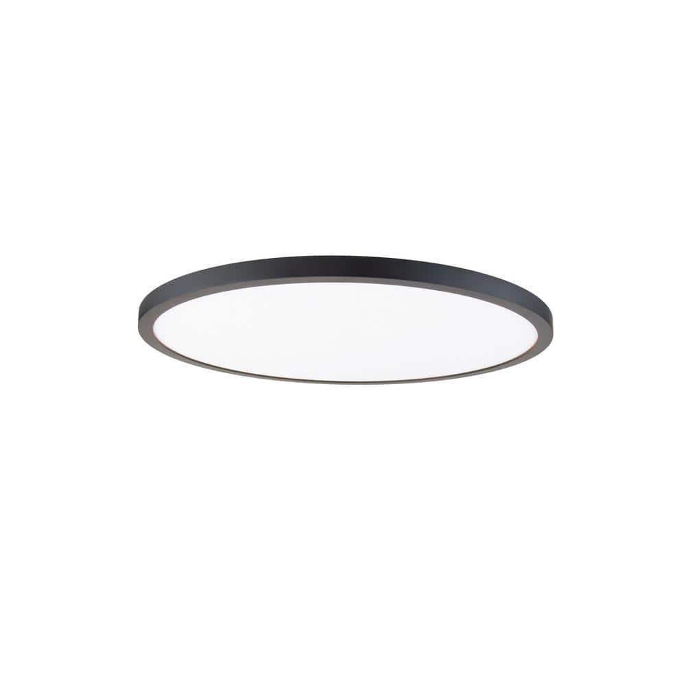 Simple Circle Dimmable LED Flush Mount Light