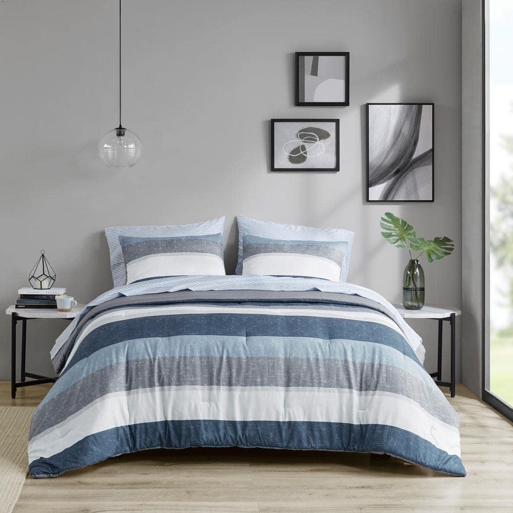 Madison Park Essentials Jaxon Comforter Set with Bed Sheets