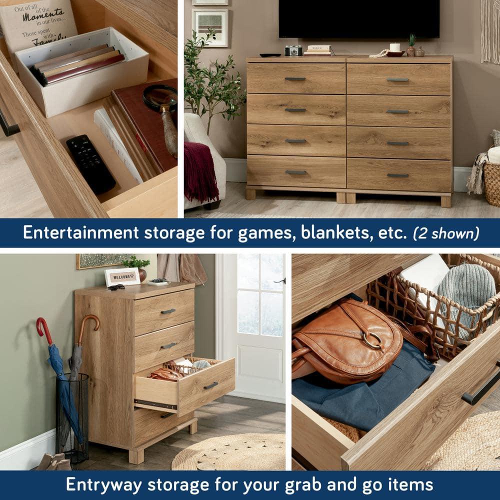 Sauder Rosedale Ranch 4 Drawer Chest Timber Oak