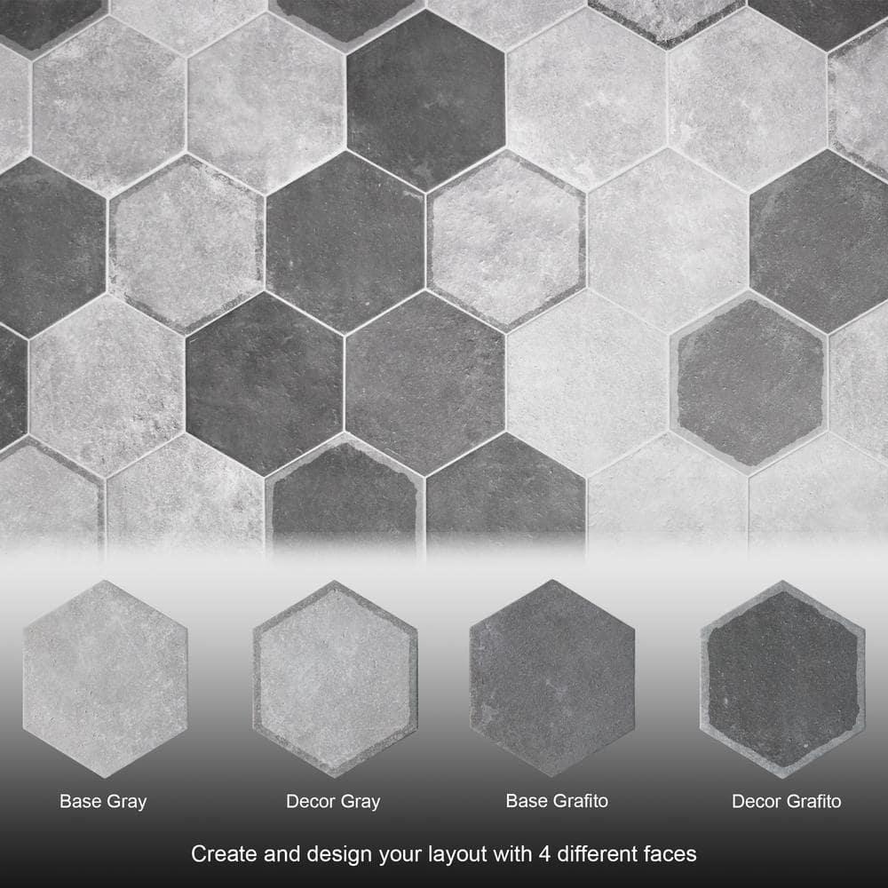Dakota 8" X 9" Porcelain Wall & Floor Tile