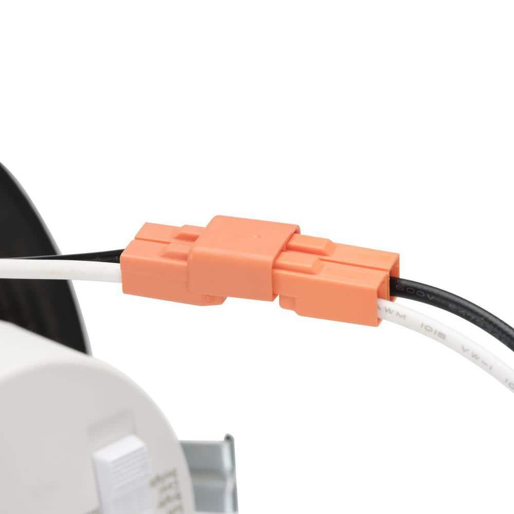 4-Inch Adjustable Eyeball 5-CCT Recessed Trim