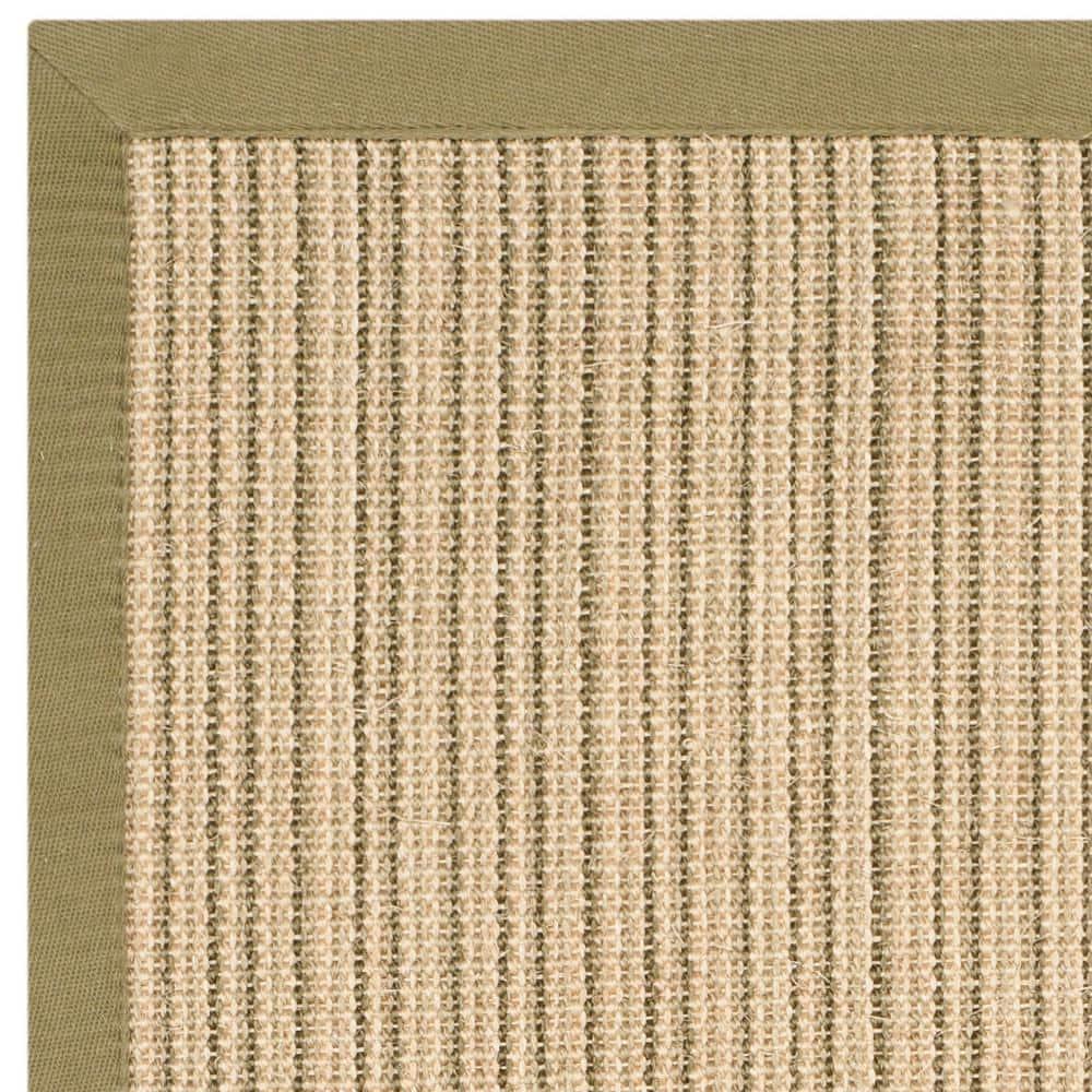 Natural Fiber NF442 Power Loomed Indoor Accent Rug - Green/Green - 3'x5' - Safavieh.