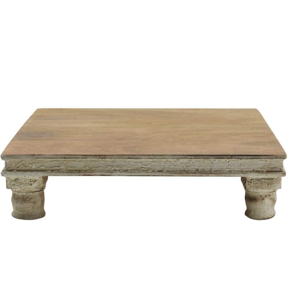 Fitz and Floyd Austin Craft Raised Mango Wood Serving Board, 12-Inch