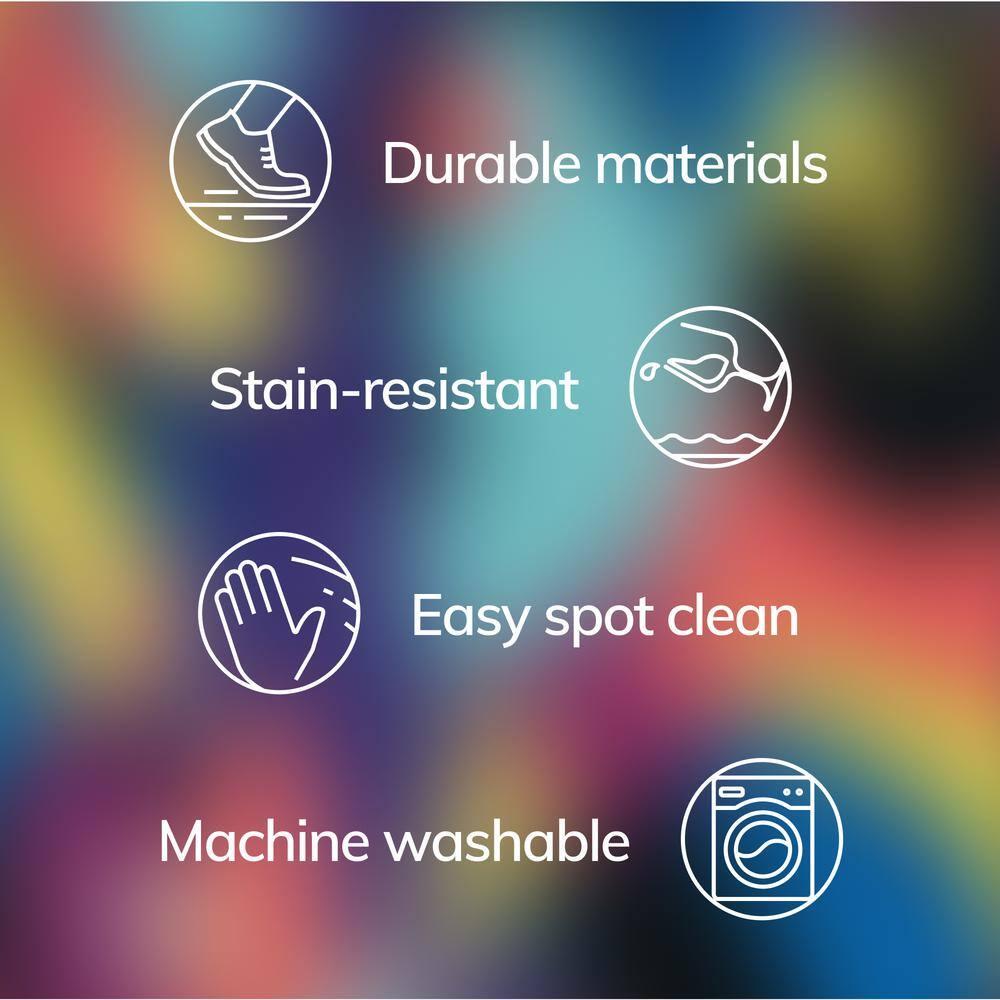 Well Woven Well Woven x Misha Tyutyunik The Sunday Jungle Collection Home Abstract Multi Area Rug