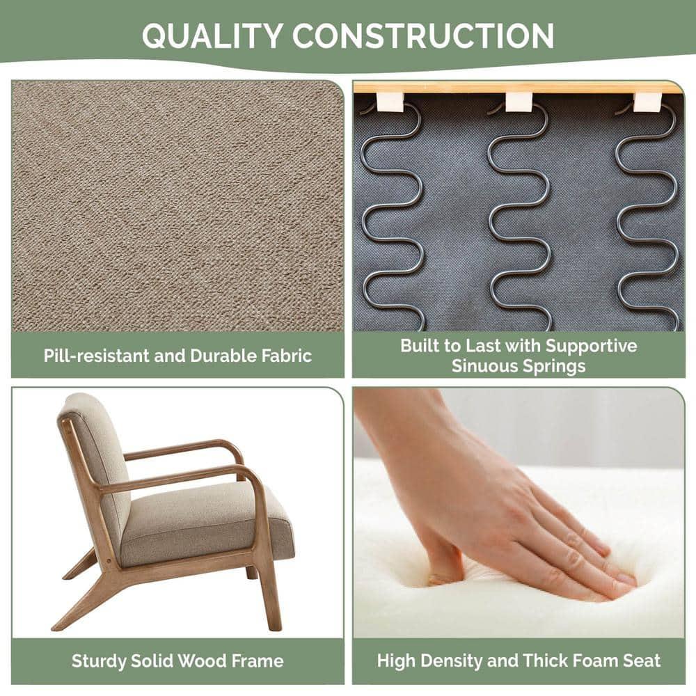 Ink+Ivy Novak Lounge Chair Cream