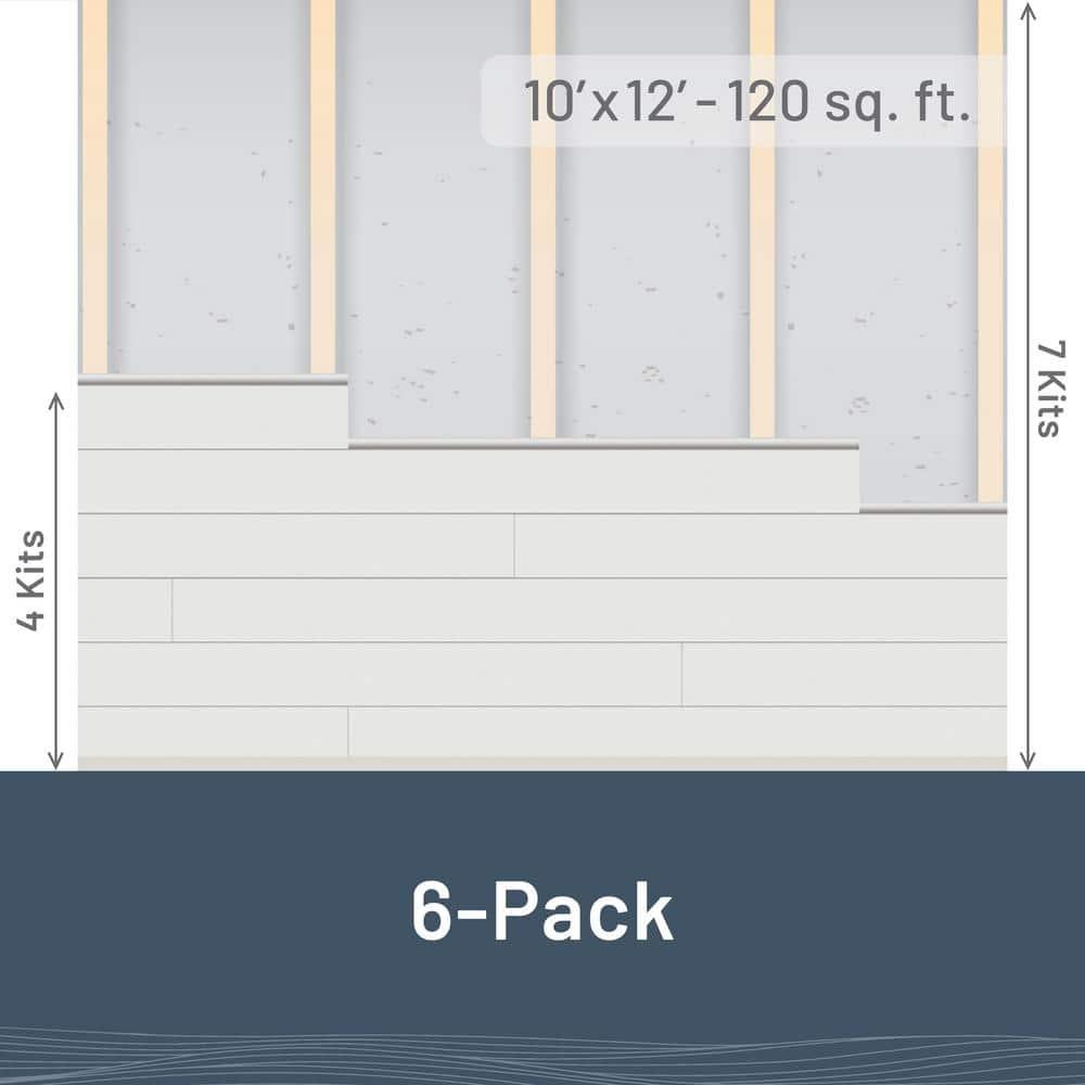 UFP-Edge 5-1/4 In. X 8 Ft. Timeless Painted Shiplap