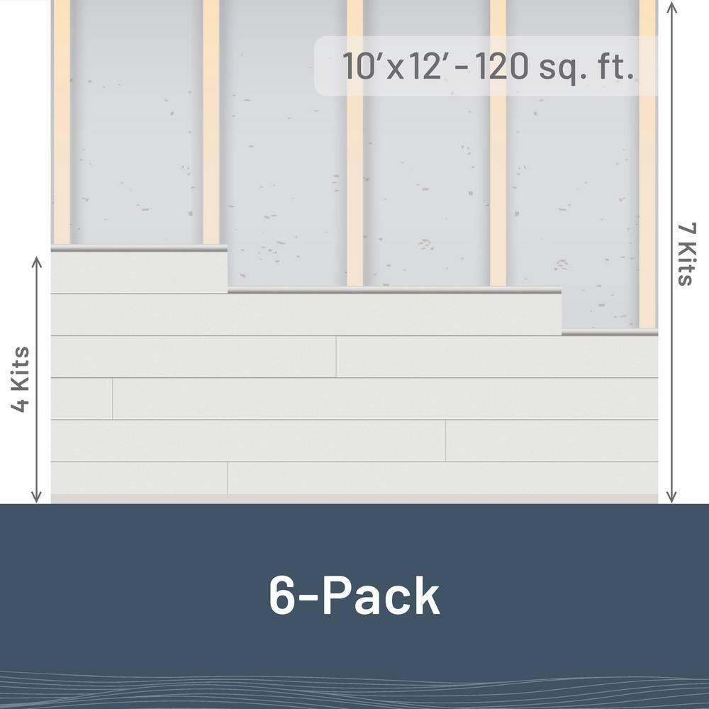 UFP-Edge 5-1/4 In. X 8 Ft. Timeless Painted Shiplap