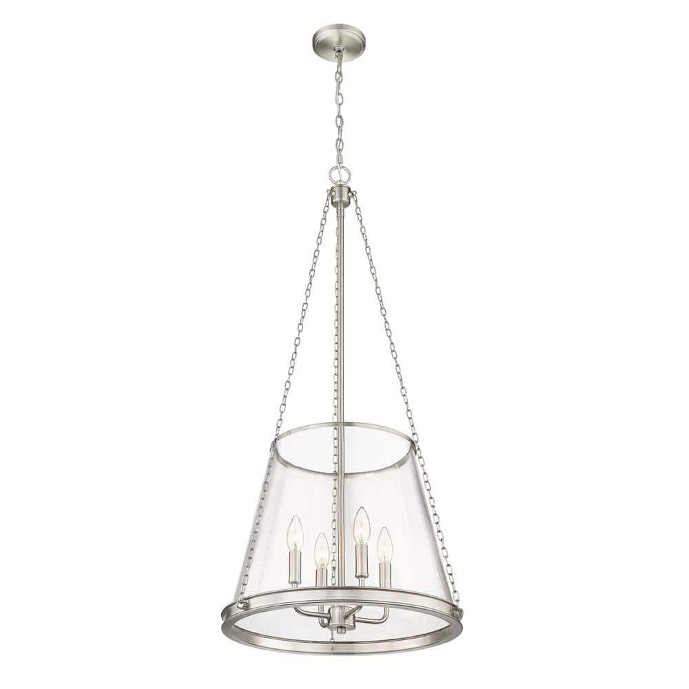 Z-Lite Prescott 4 - Light Pendant in  Brushed Nickel