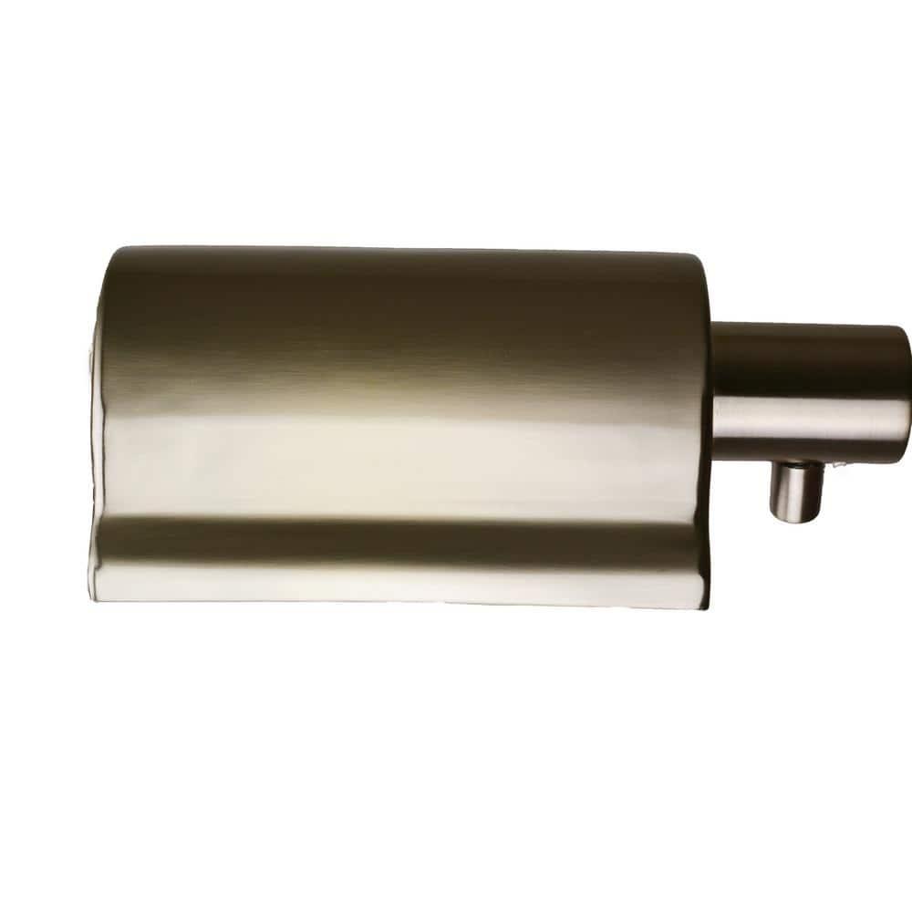 Daylight24 56” 1-Light Antique Brass Cordless Floor Lamp with Adjustable Gooseneck