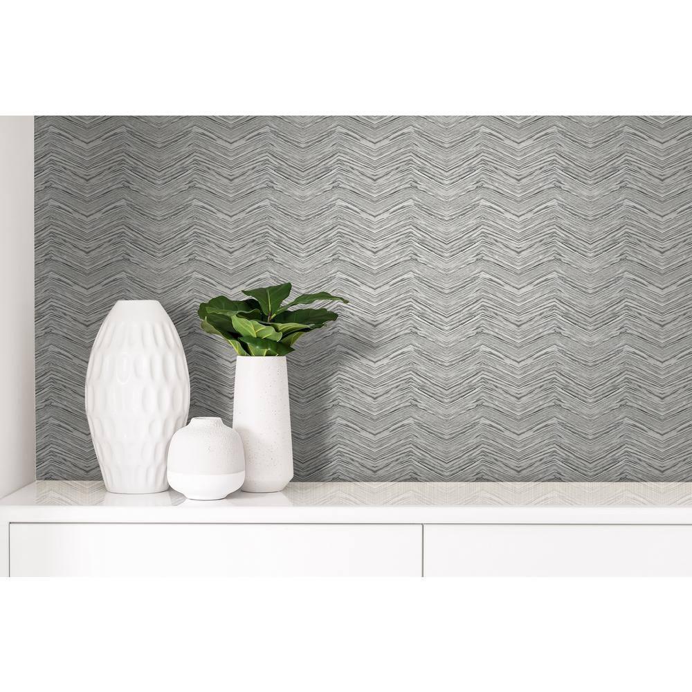 Wood Chevron Peel & Stick Chevron Roll