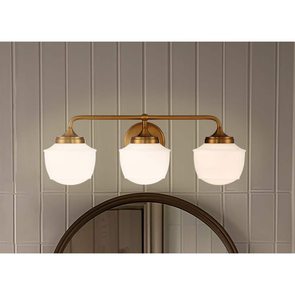 Minka Lavery - Cornwell - 3 Light Bath Vanity-8 Inches Tall and 23 Inches