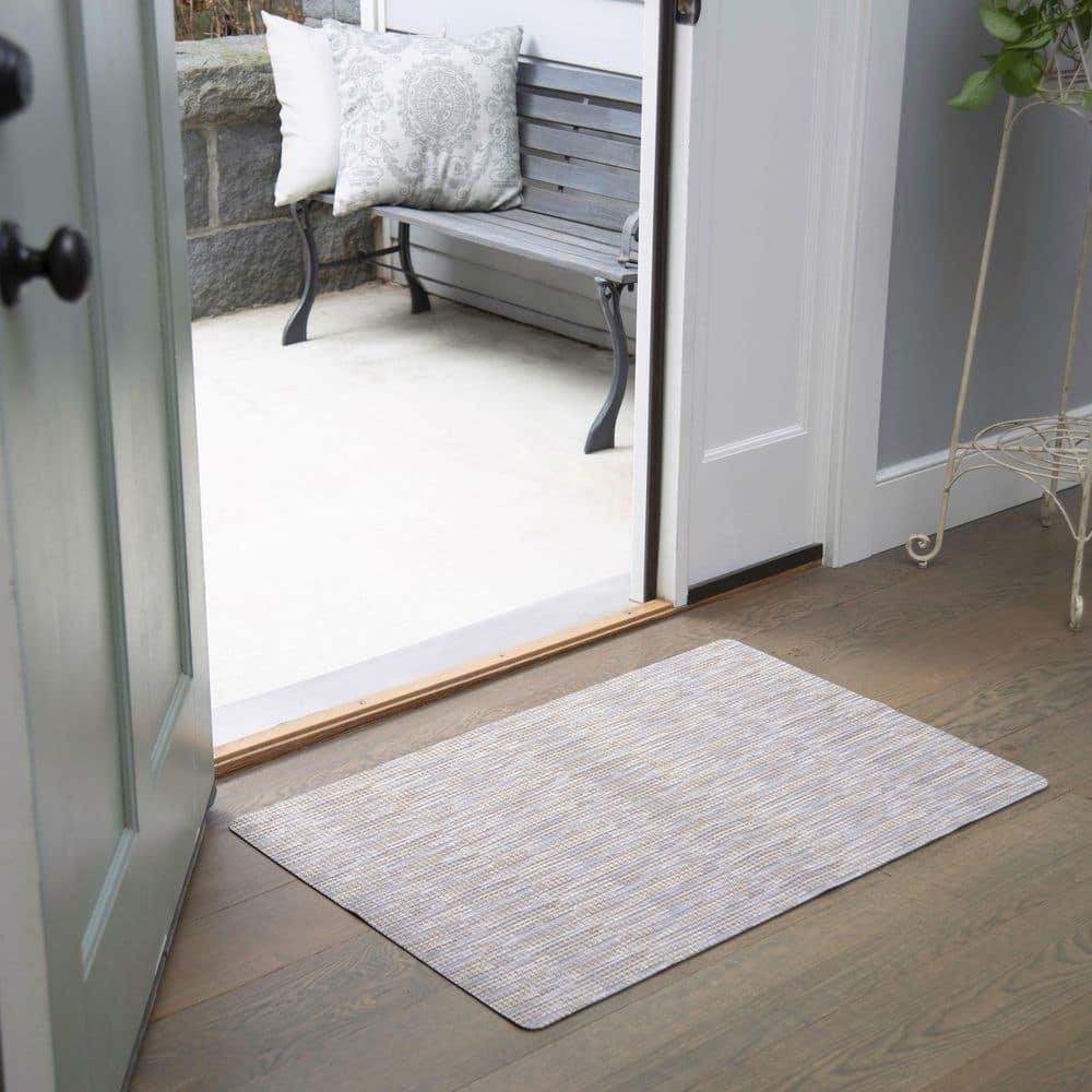 Smooth Step Machine Washable Low Profile Stain Resistant Non-Slip Versatile Utility Kitchen Mat