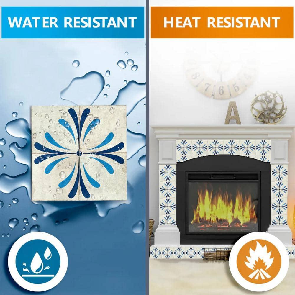 Mi Alma 8'' W x 8'' L Vinyl Peel and Stick Mosaic Tile (Set of 24)