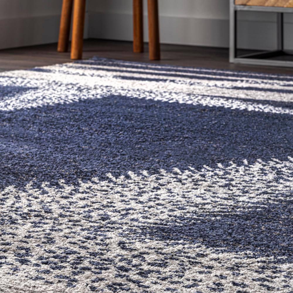 Nuloom Starfish Animal Print 5x8 Indoor Area Rug for Living Room Bedroom Dining Room Kitchen, Blue/Grey