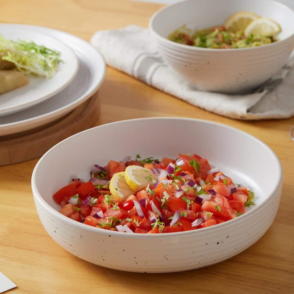 Stone Lain Lauren 16-Piece Dinnerware Set Stoneware