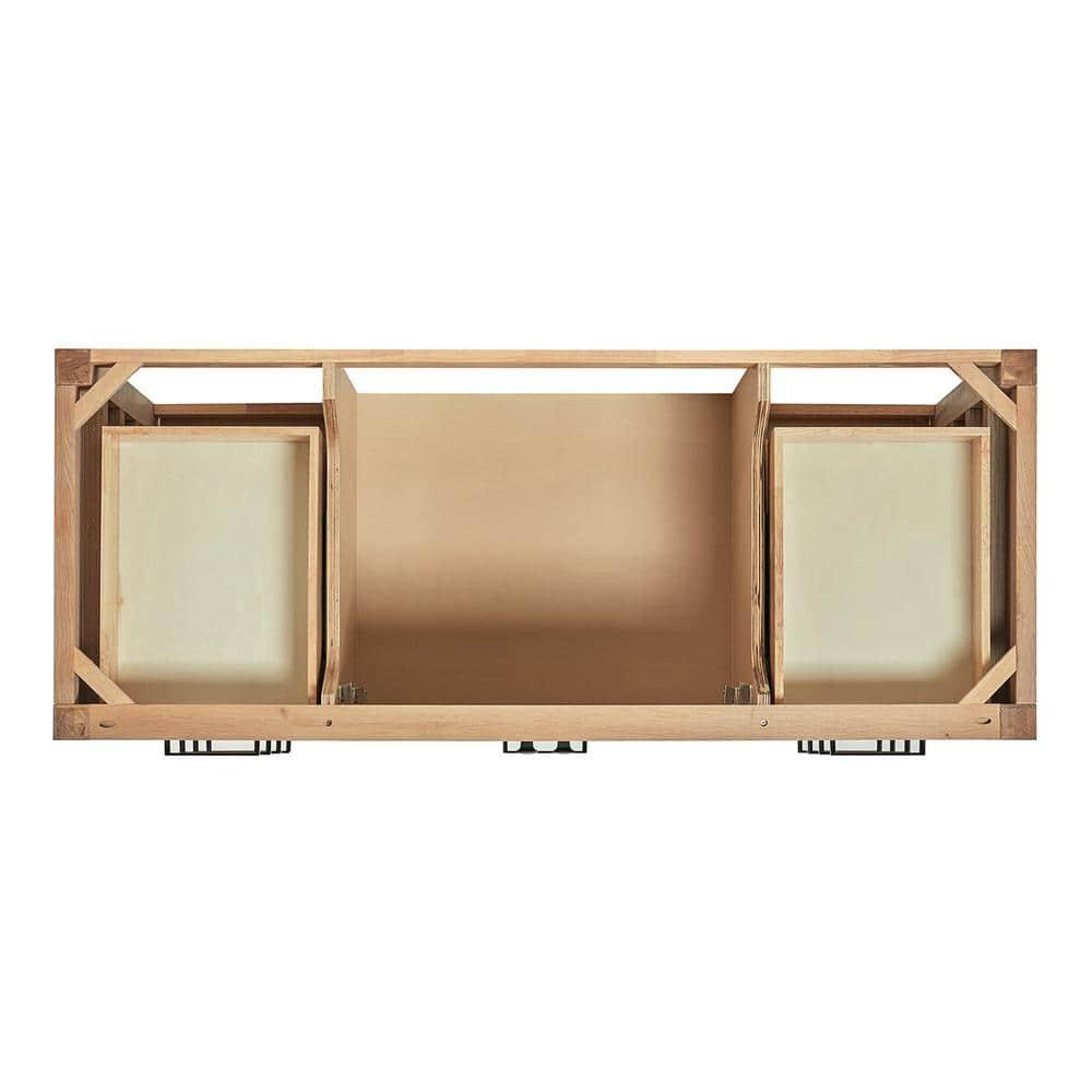 Cambridge 54'' Single Bathroom Vanity with Carrara Marble Top