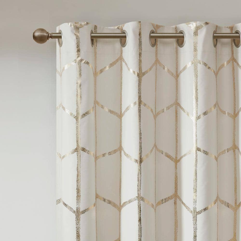 Raina Polyester Total Blackout Curtain Pair (Set of 2)