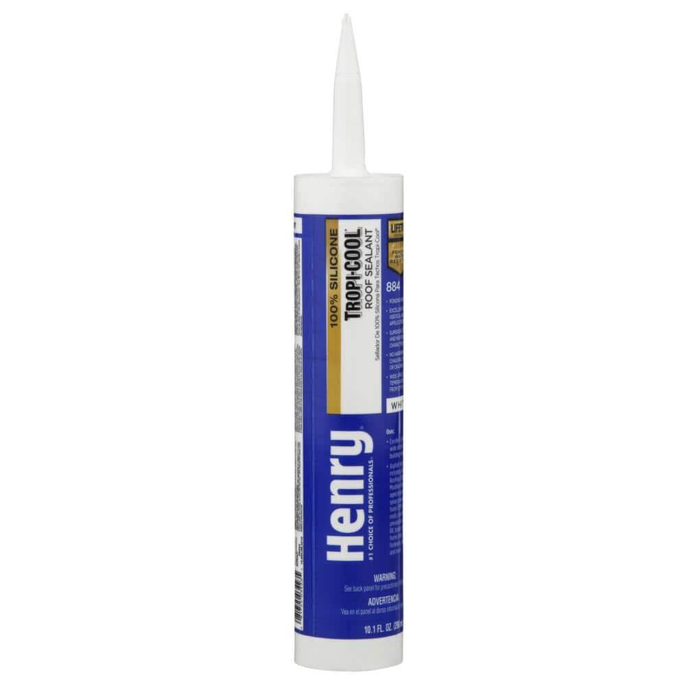 Henry Tropic-Cool 884 White Silicone Sealant 10 oz