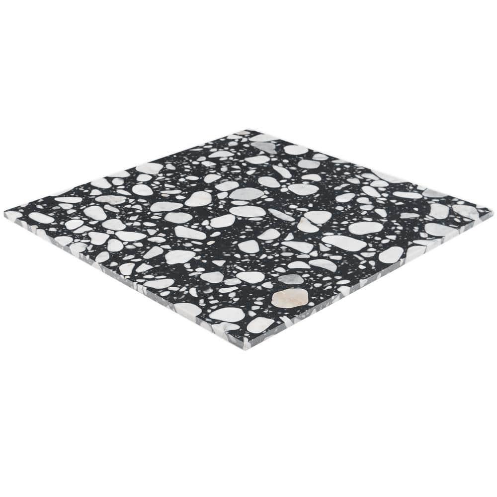 Brezza Terrazzo 23.62 in. x 23.62 in. Honed Terrazzo Floor and Wall Tile (3.87 Sq. Ft. / Each)