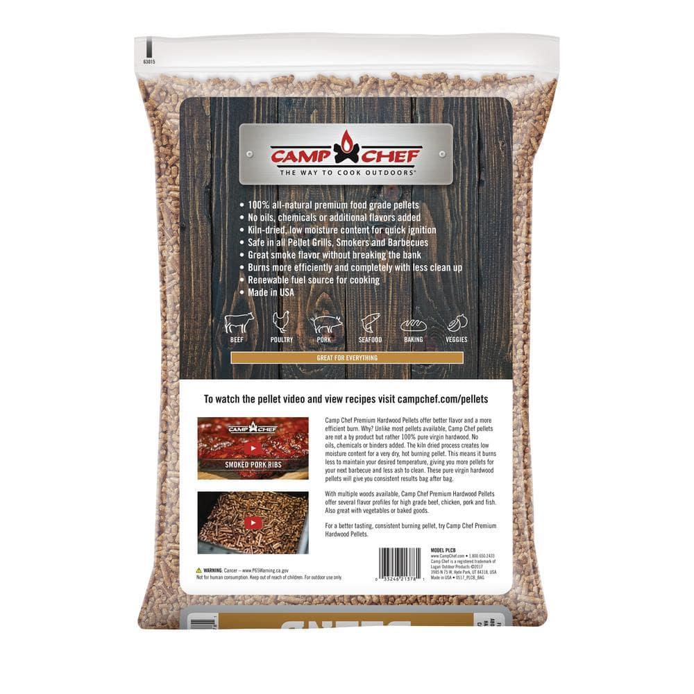 Camp Chef Smoker Grill Natural Competition Blend Hardwood Pellets, 20 Pounds