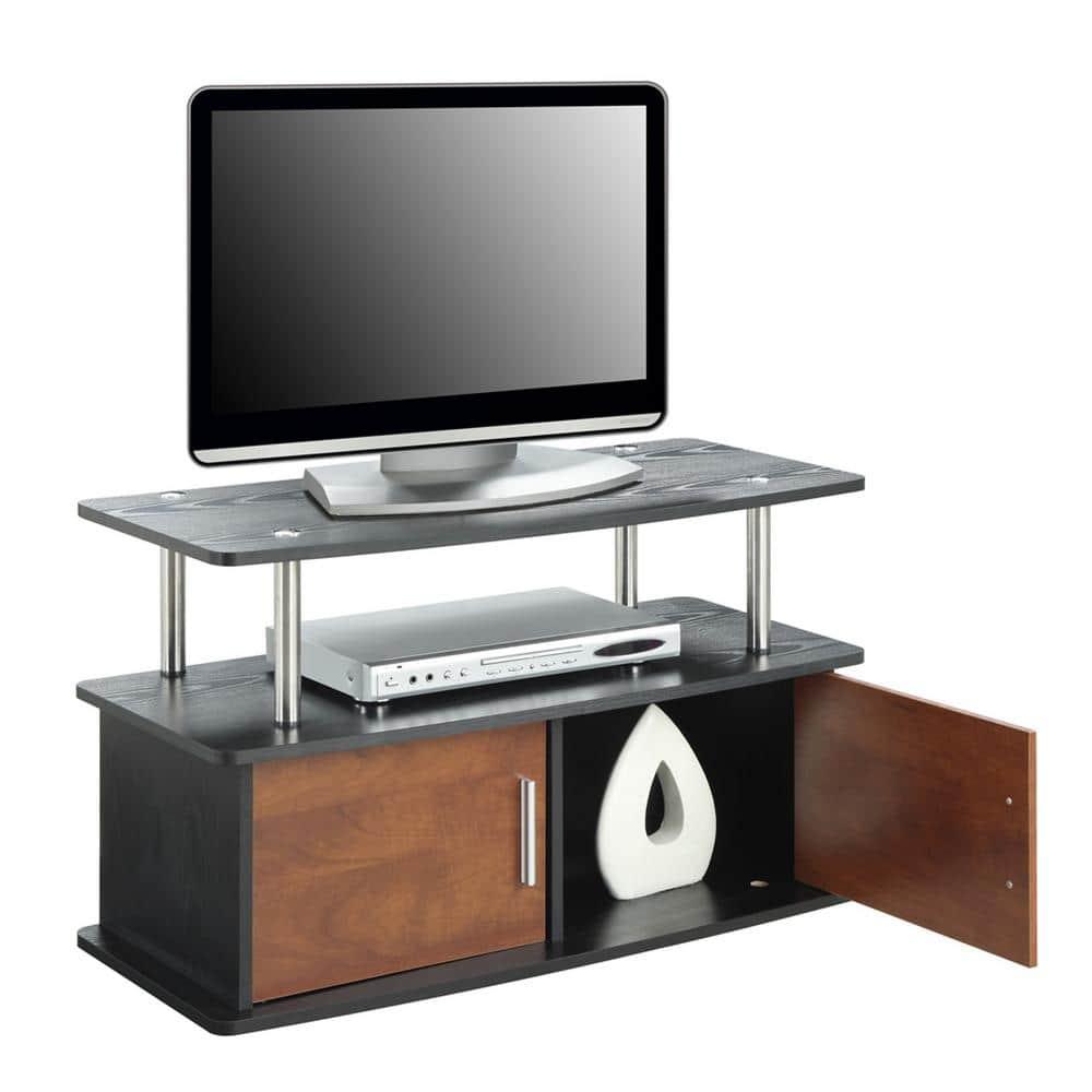 Convenience Concepts Designs2Go Deluxe 2 Door TV Stand with Cabinets