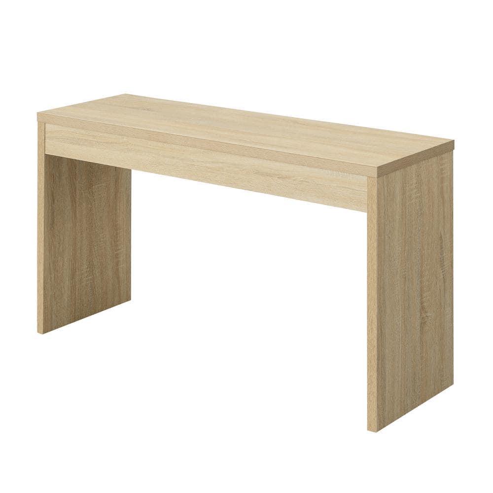 Convenience Concepts Northfield Hall Console in Weathered White Wood Finish