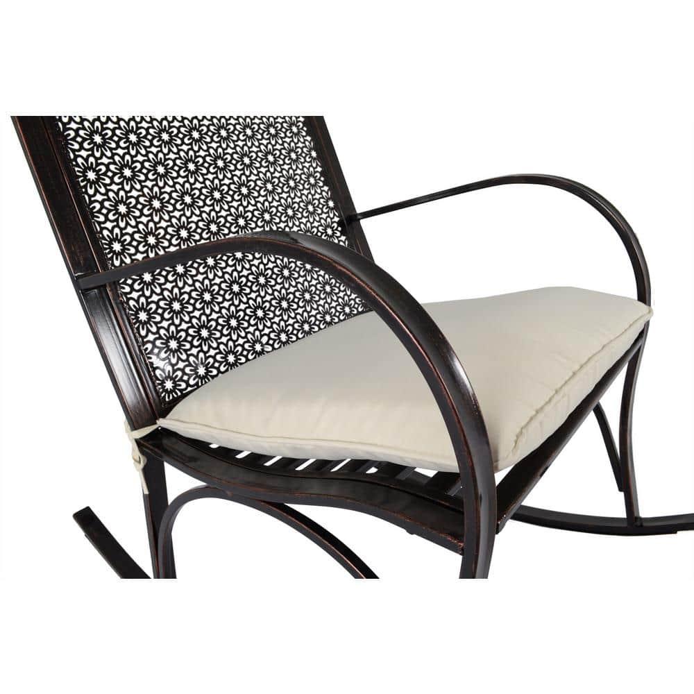 Tortuga Outdoor Garden Rocker - Oiled Copper Finish
