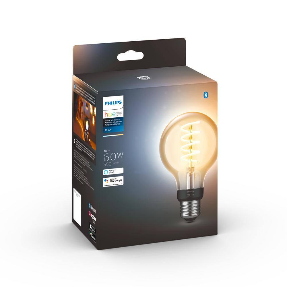 Philips Hue LED Filament Light Bulb