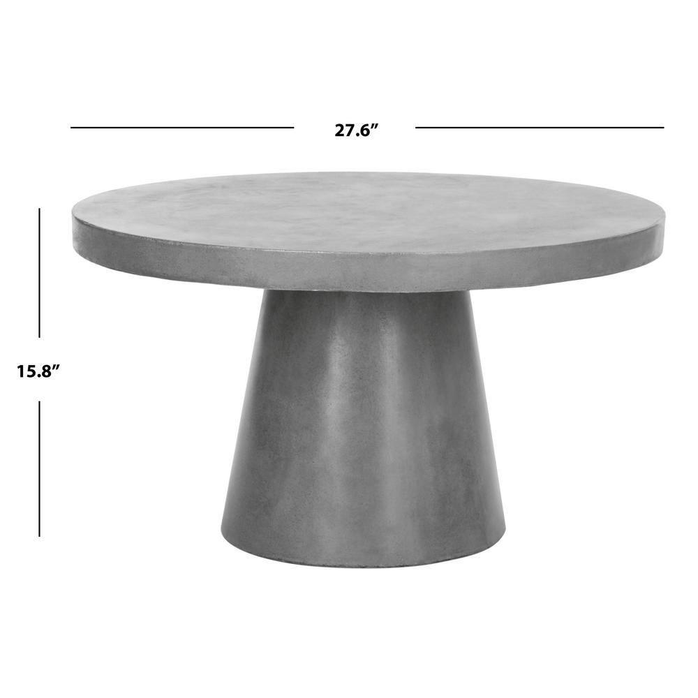 Delfia Coffee Table - Indoor/Outdoor - VNN1014 - Dark Grey - Safavieh