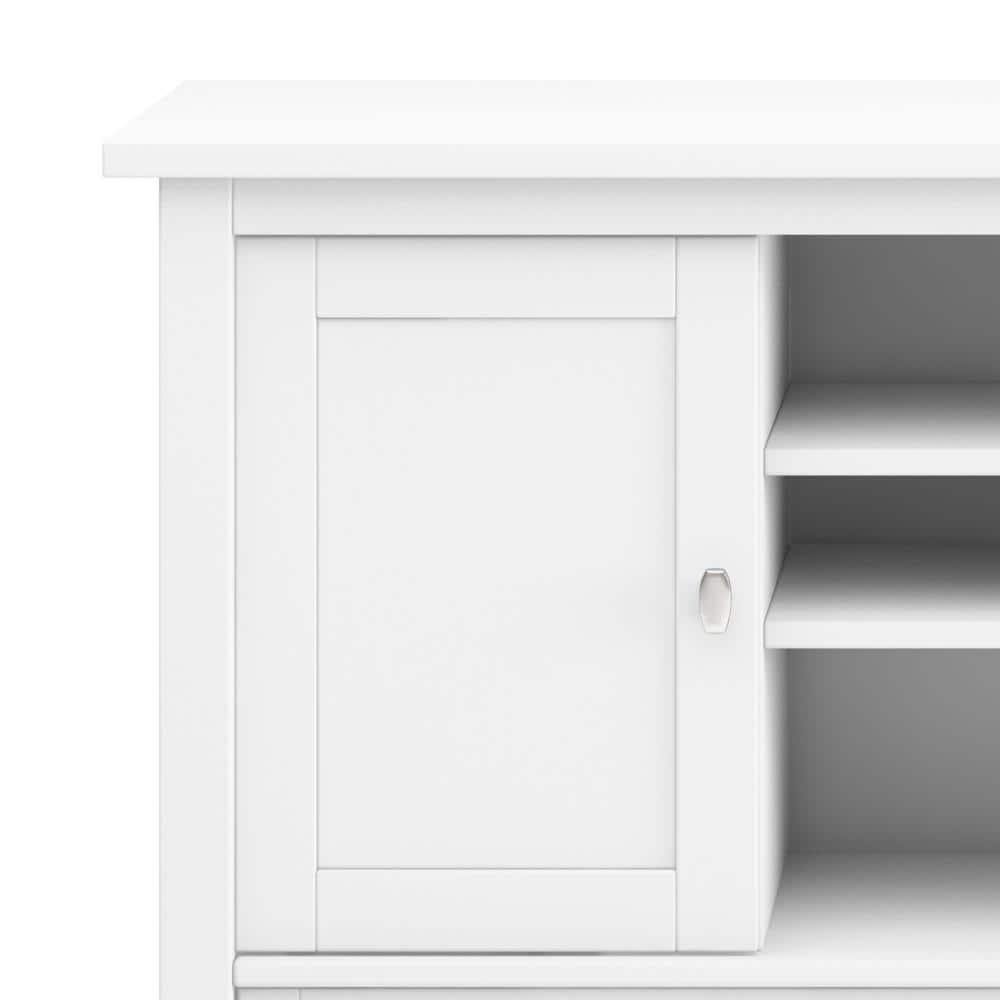 Simpli Home Warm Shaker SOLID WOOD TV Media Stand iFor TVs up to 50 inches