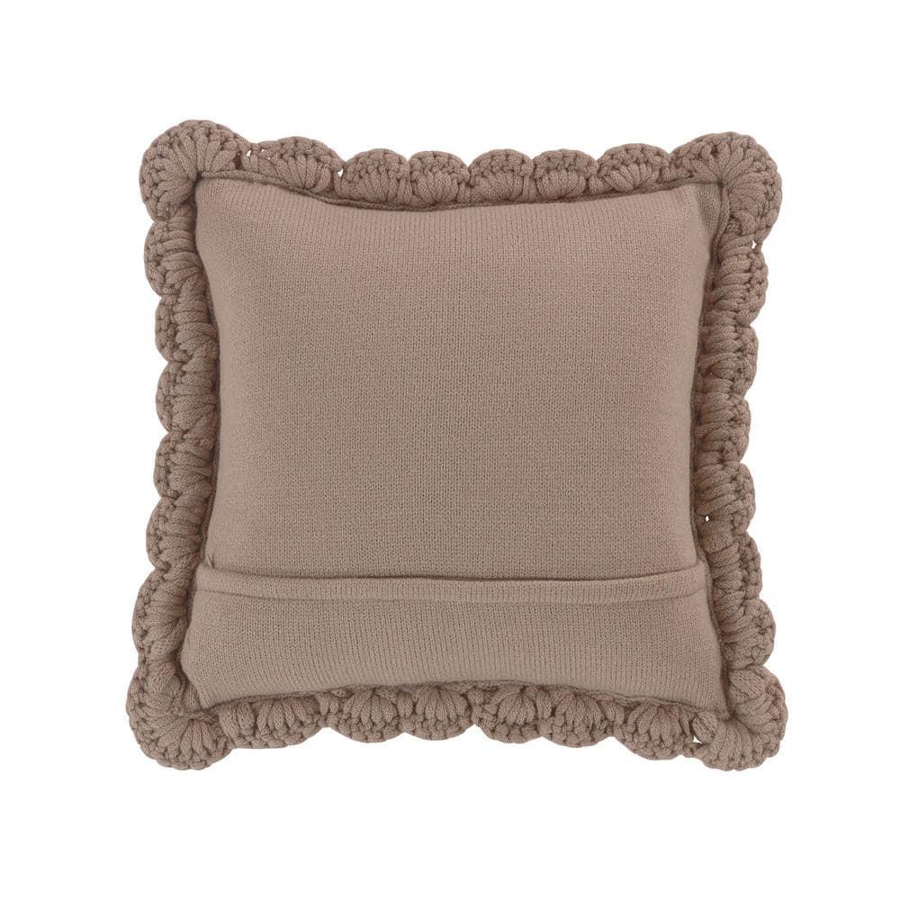 Donna Sharp Chunky Knit Throw Pillow