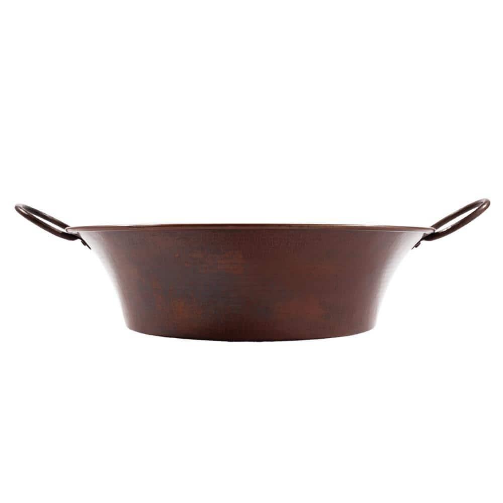 Copernicus 21" Vessel Bathroom Sink in Copper