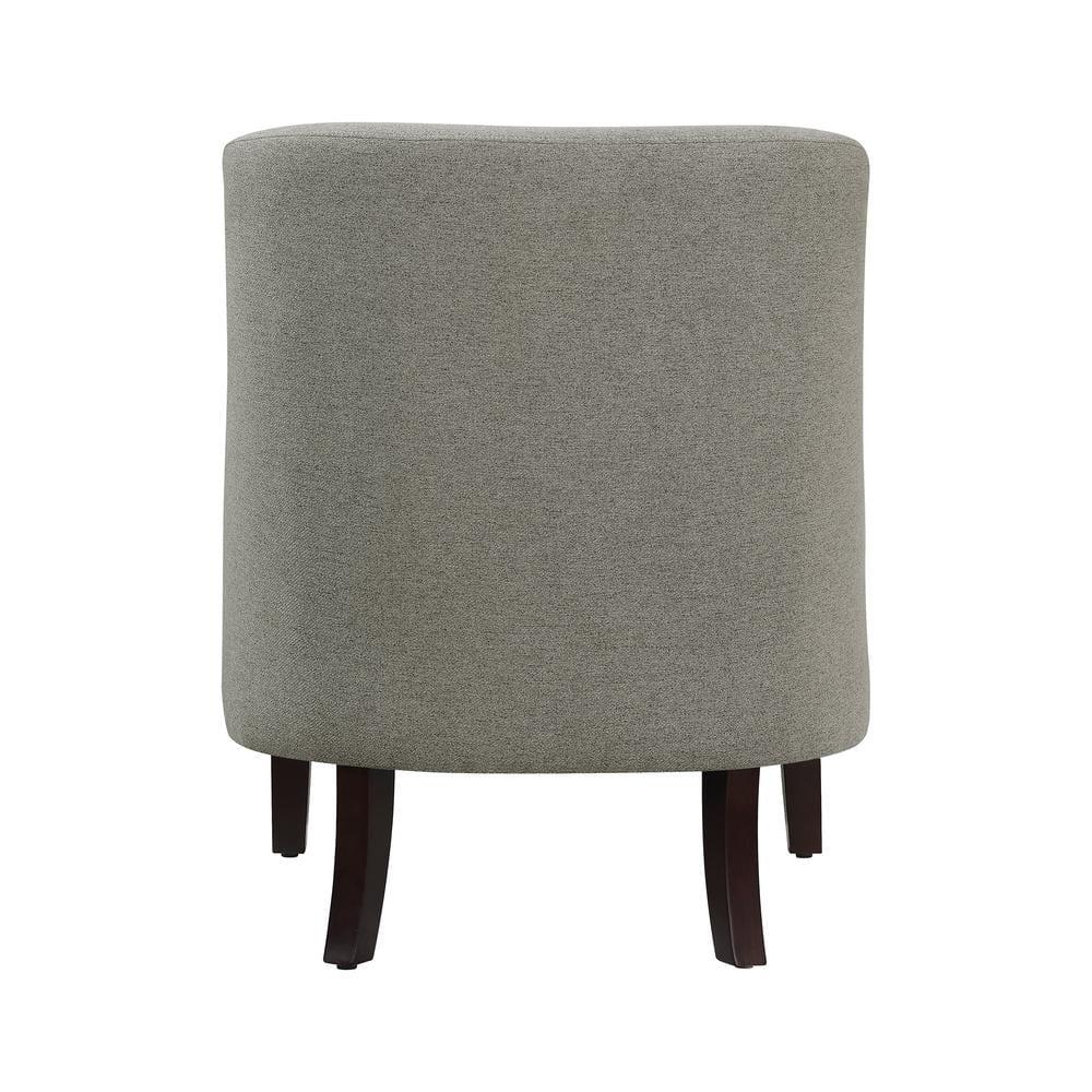 Lexicon Cairn Fabric Upholstered Accent Chair in Brown Color