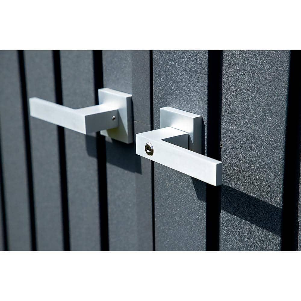 Arrow Elite 12 ft. W x 12 ft. D Galvalume Steel Storage Shed