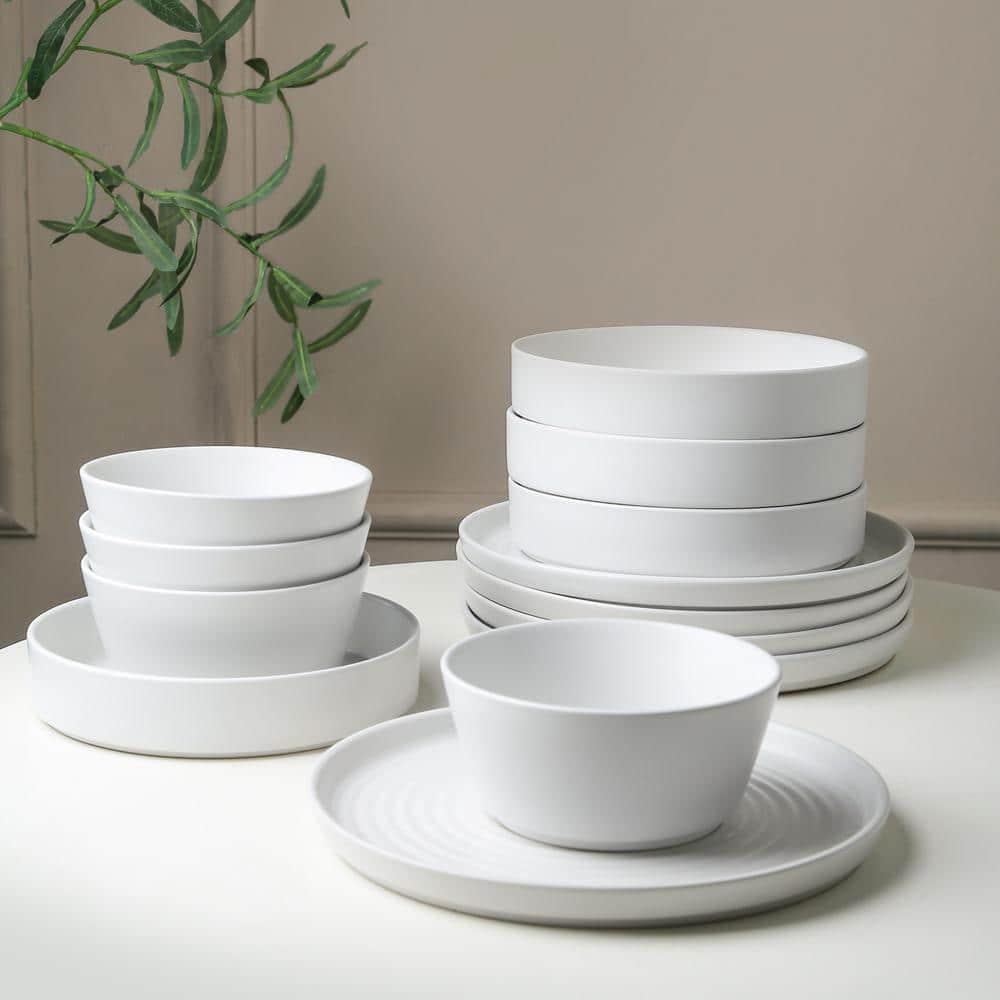 Stone Lain Elica 24-Piece Dinnerware Set Stoneware (Set of 24)