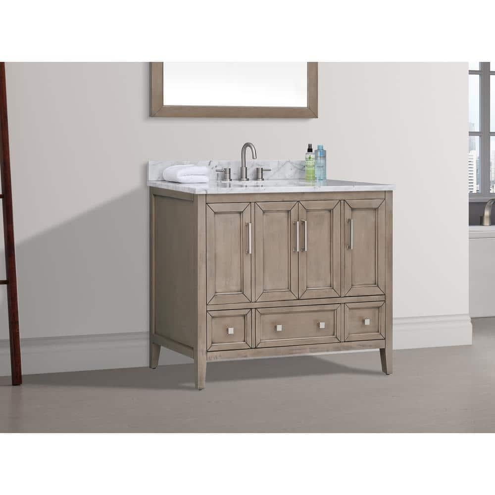 Avanity Everette-Vs43-Wd-C Everette 42" Single Basin Vanity Set - MultiColor