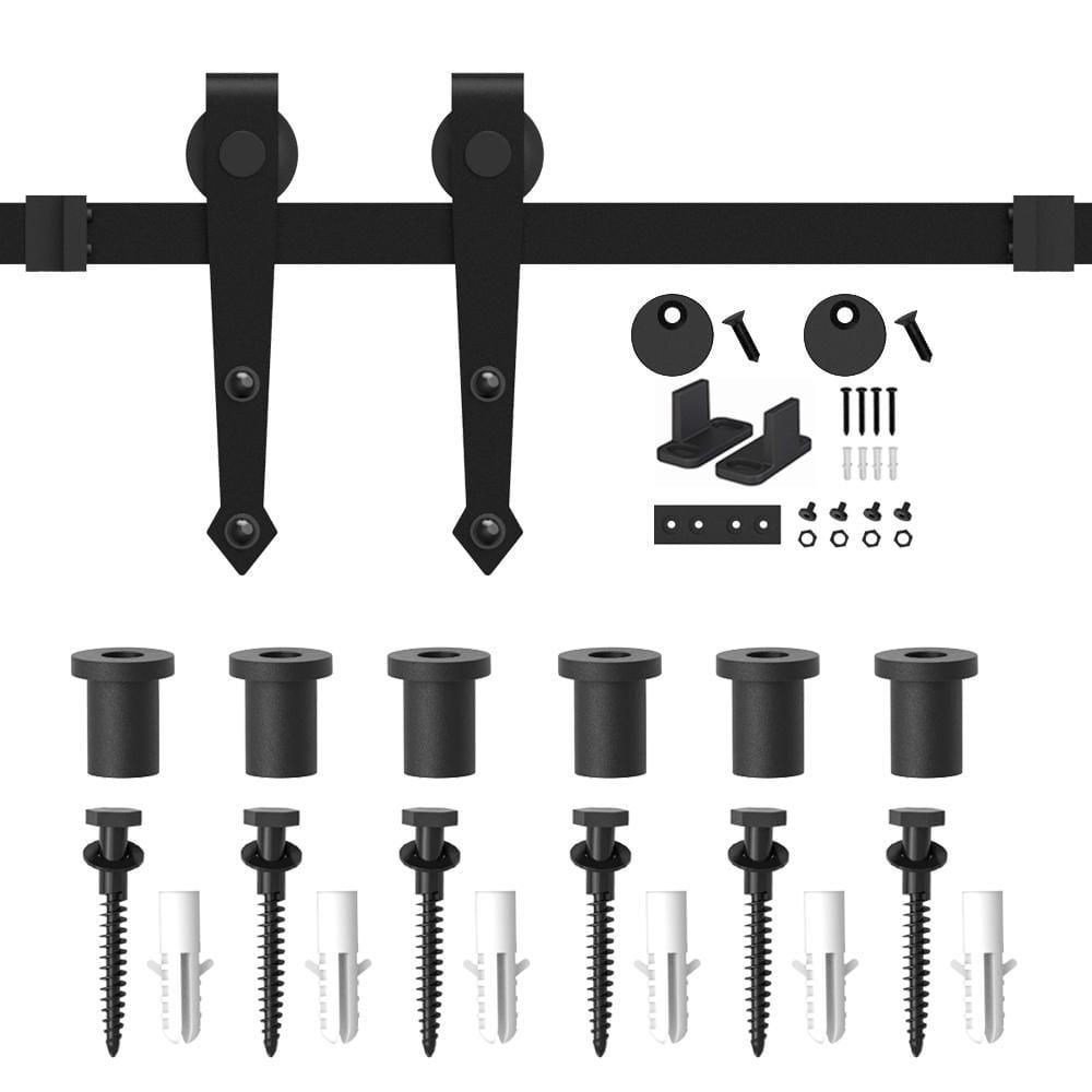 Lazio Sliding Standard Single Barn Door Hardware Kit