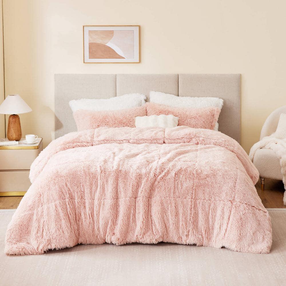 Intelligent Design Malea Shaggy Faux Fur Comforter Mini Set