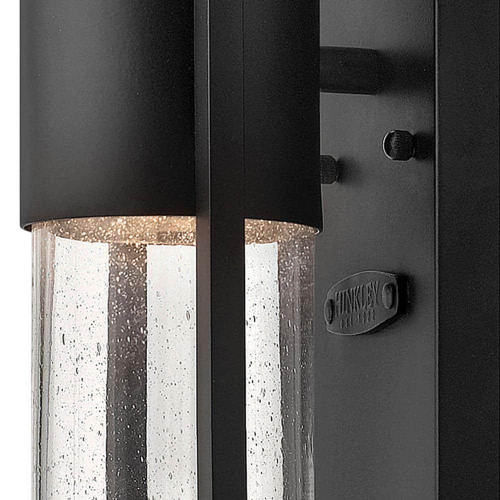 Hinkley Shelter 15 1/2" High Black Outdoor Wall Light
