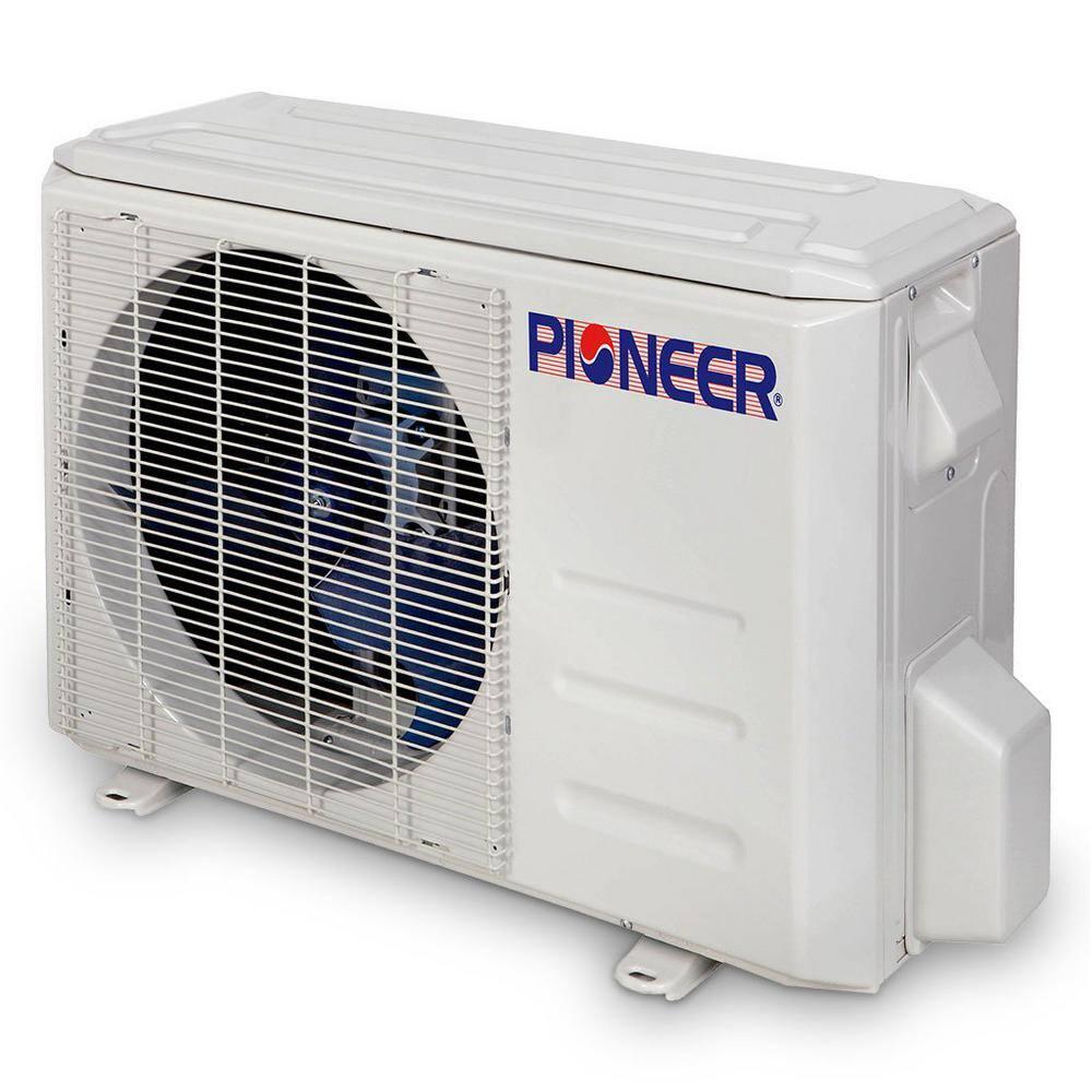 Pioneer 24,000 BTU White Ceiling Mount Cassette Mini Split Heat Pump