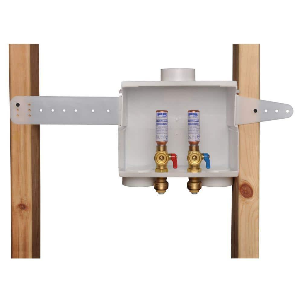 Sharkbite 1/2 in. Dia. x 3/4 in. Dia. Washing Machine Outlet Box
