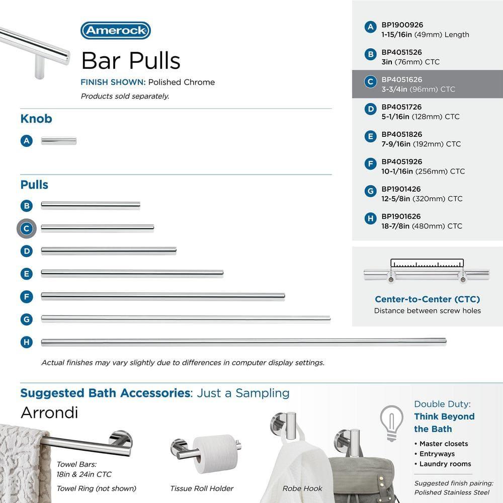 Bar Pulls 12 5/8" Center to Center Bar Pull