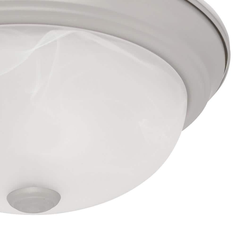 Designers Fountain 11 inch 2-Light Pewter Flush Mount Ceiling Light, 1257S-PW-AL