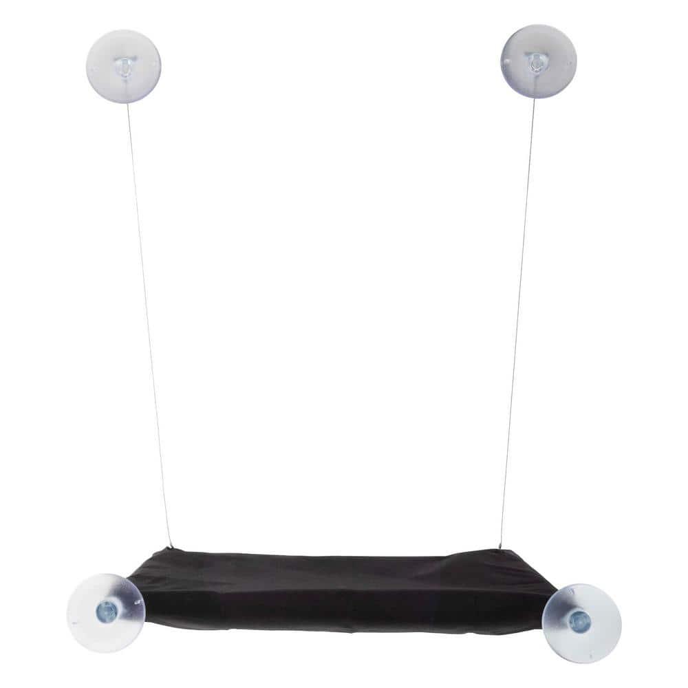 Petmaker PETMAKER Cat Window Perch for Large Cats, Black