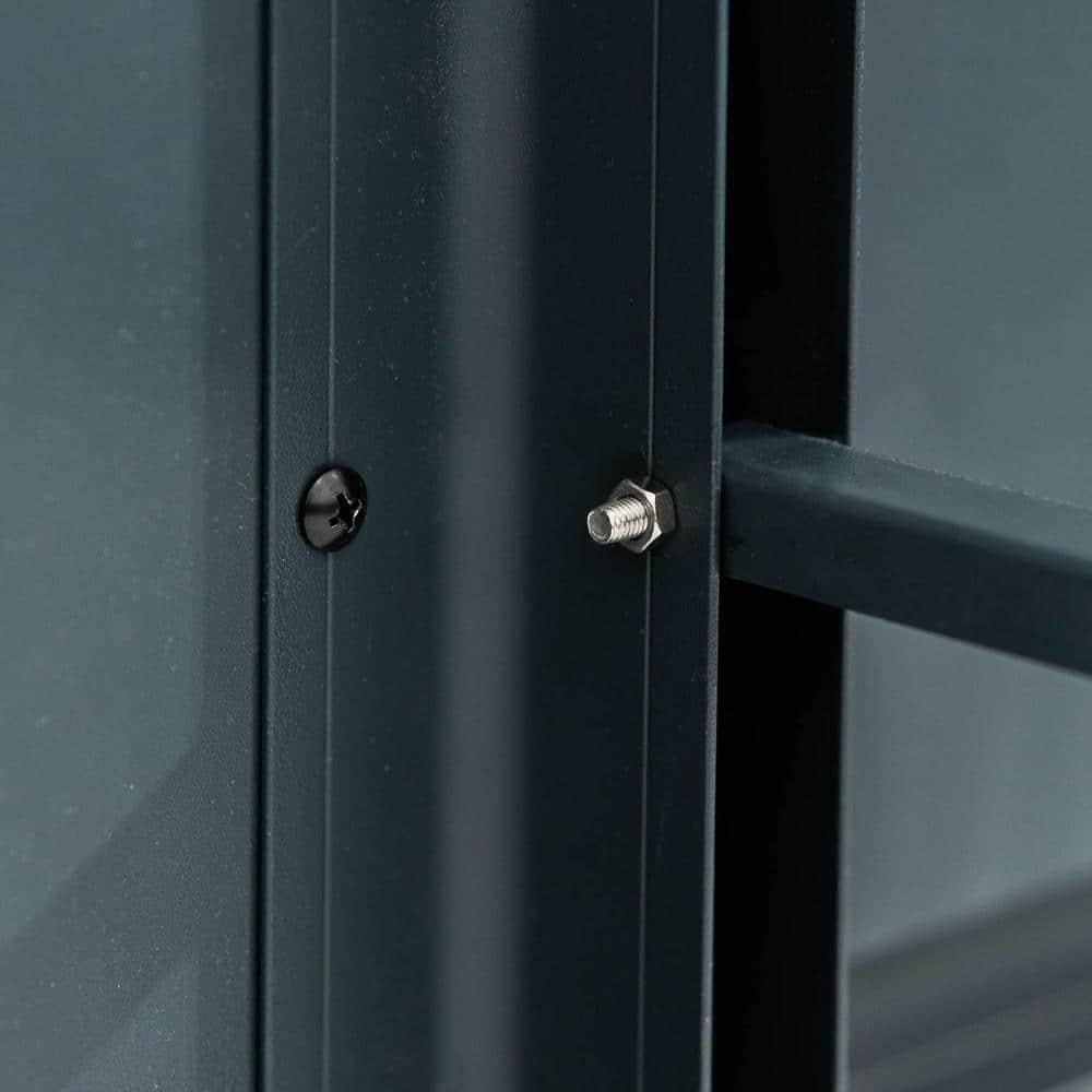 Vego Garden Modern 32" Tall Metal Outdoor Long Planter Box