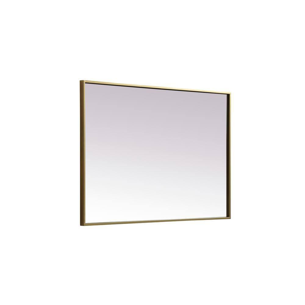 Sabine Metal Rectangle Wall Mirror