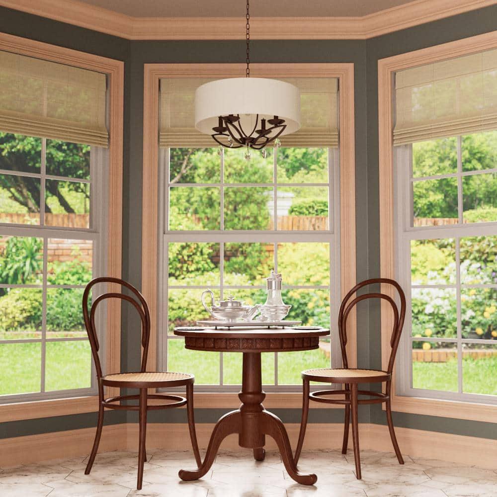 WM518 0.56 in. D x 5.25 in. W x 96 in. L Wood Cherry Baseboard Moulding